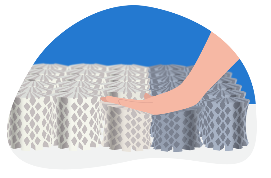Octaspring compression